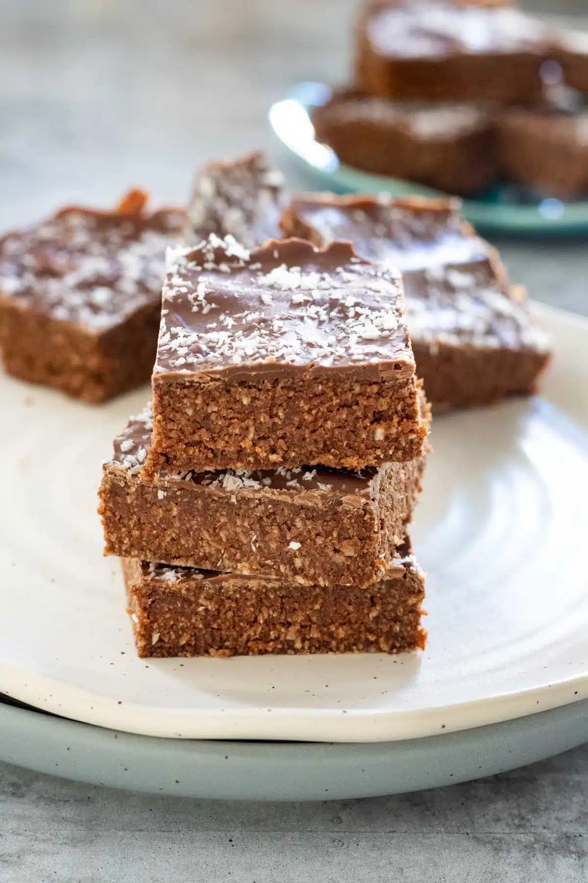 Chocolate Coconut Slice