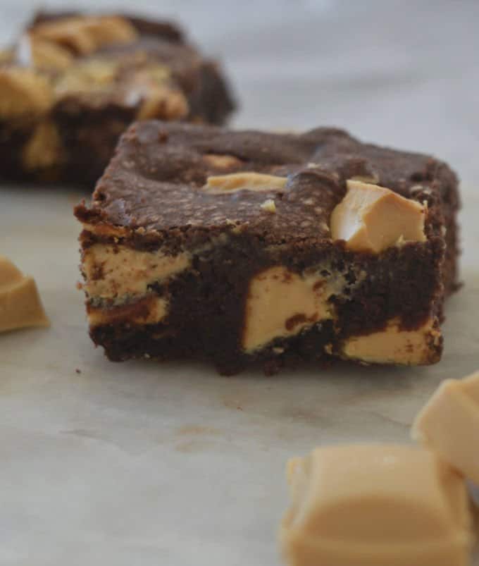 Caramilk Brownie